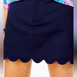 Colette Scallop Hem Skort- Lilly Pulitzer